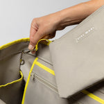 Carry All Bag - leo splashes navy/olive - VIVI MARI