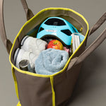 Carry All Bag - leo splashes navy/olive - VIVI MARI