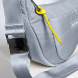 Padded Hip Bag medium - ash blue