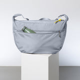 Padded Hip Bag oversized - ash blue