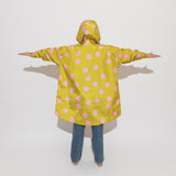 Kids Raincoat dots citrus/rosé - VIVI MARI