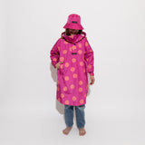 Kids Raincoat dots magenta/peach - VIVI MARI