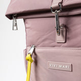 Padded Backpack medium - ash plum - VIVI MARI