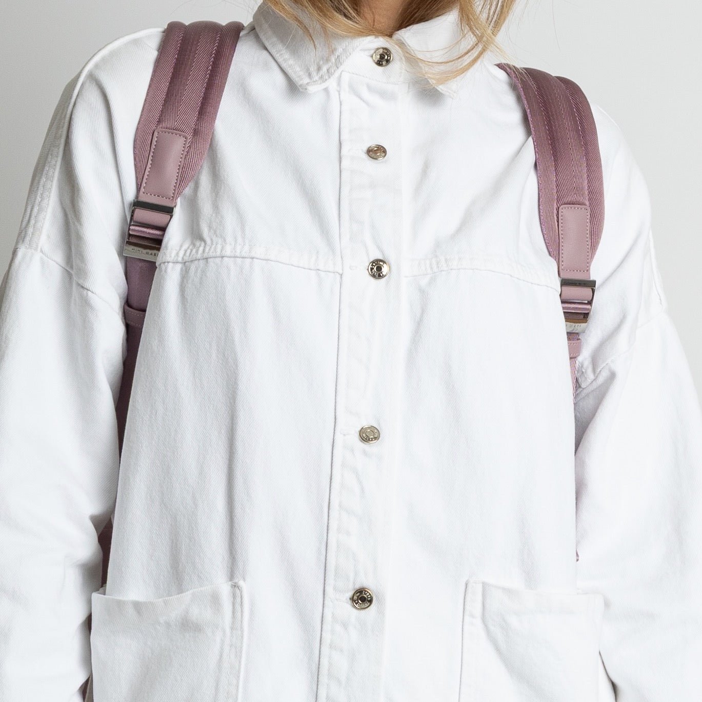 Padded Backpack medium - ash plum - VIVI MARI