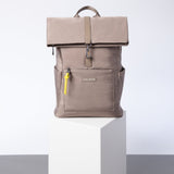 Padded Backpack medium - dark mushroom - VIVI MARI