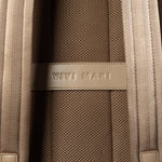 Padded Backpack medium - dark mushroom - VIVI MARI