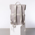 Padded Backpack medium - stone - VIVI MARI