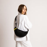 Padded Hip Bag medium - black - VIVI MARI