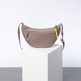 Padded Hip Bag medium - dark mushroom - VIVI MARI