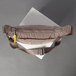 Padded Hip Bag medium - dark mushroom - VIVI MARI