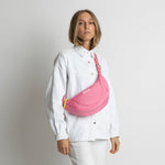 Padded Hip Bag medium - soft pink - VIVI MARI