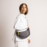 Padded Hip Bag medium - taupe - VIVI MARI