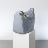 Padded Hip Bag oversized - ash blue - VIVI MARI