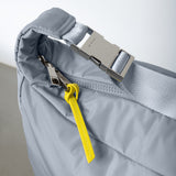 Padded Hip Bag oversized - ash blue - VIVI MARI