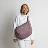 Padded Hip Bag oversized - ash plum - VIVI MARI
