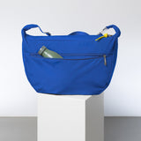 Padded Hip Bag oversized - blue - VIVI MARI