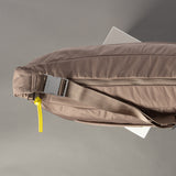 Padded Hip Bag oversized - dark mushroom - VIVI MARI