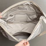 Padded Hip Bag oversized - stone - VIVI MARI