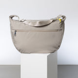 Padded Hip Bag oversized - stone - VIVI MARI