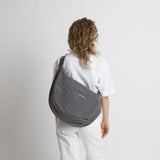 Padded Hip Bag oversized - taupe - VIVI MARI