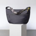 Padded Hip Bag oversized - taupe - VIVI MARI