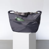 Padded Hip Bag oversized - taupe - VIVI MARI