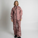 Rain Jacket drops mauve/white - VIVI MARI