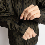 Rain Jacket drops olive/black - VIVI MARI