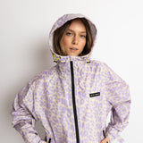 Rain Jacket leo splashes lavender/grey - VIVI MARI