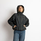 Rain Jacket leo splashes navy/olive - VIVI MARI