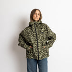 Rain Jacket leo splashes olive/pale olive - VIVI MARI