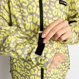 Rain Jacket leo splashes yellow/grey - VIVI MARI