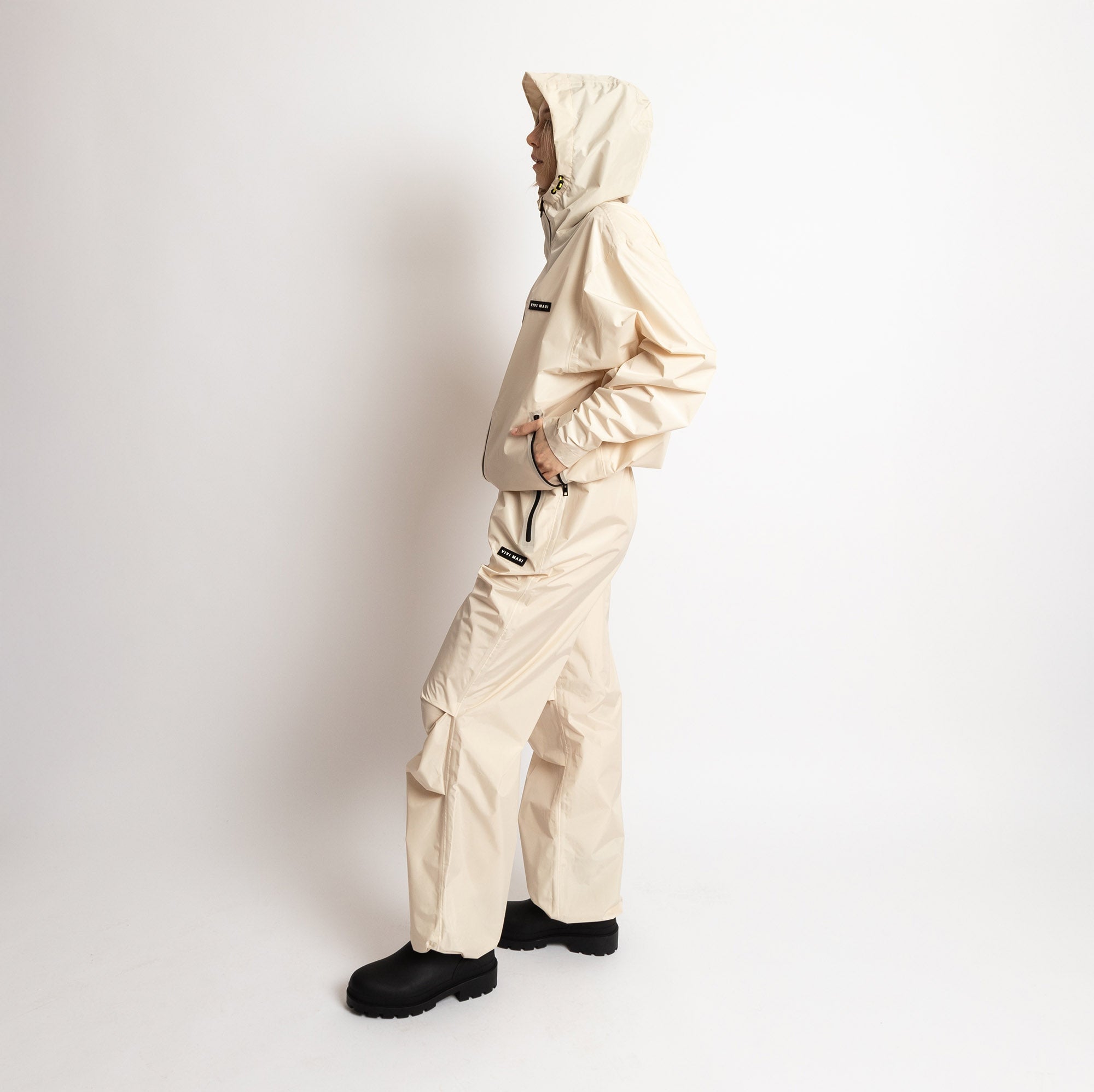 Rain Pants solid sand - VIVI MARI