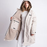 Rain Parka leo stone-sand/stone - VIVI MARI