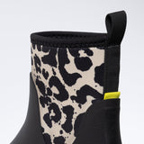 Rainboots short black/leo black - sand - VIVI MARI