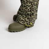 Rainboots short solid pale olive - VIVI MARI