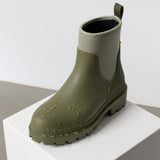 Rainboots short solid pale olive - VIVI MARI