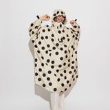 Raincoat dots black/sand - VIVI MARI