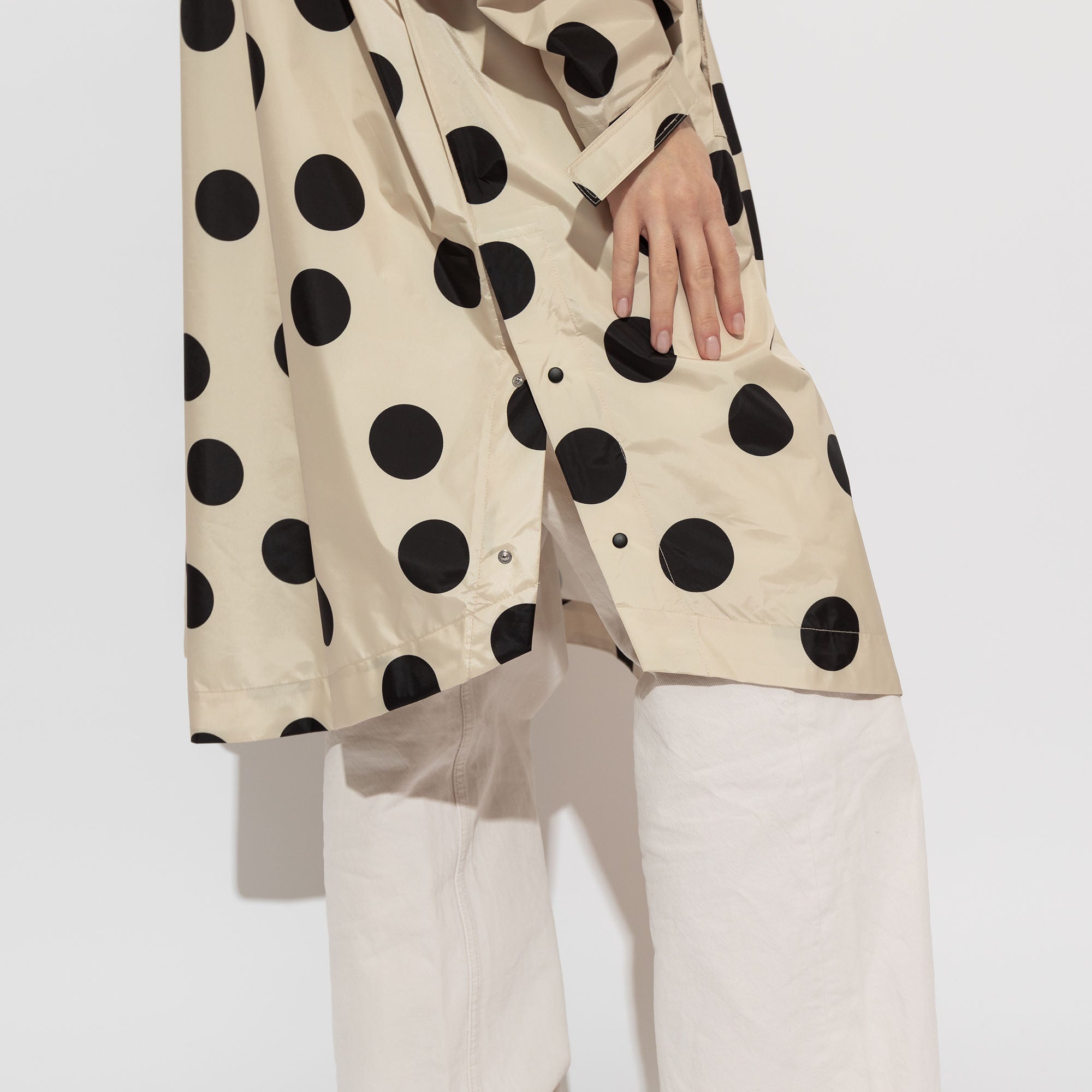 Raincoat dots black/sand - VIVI MARI