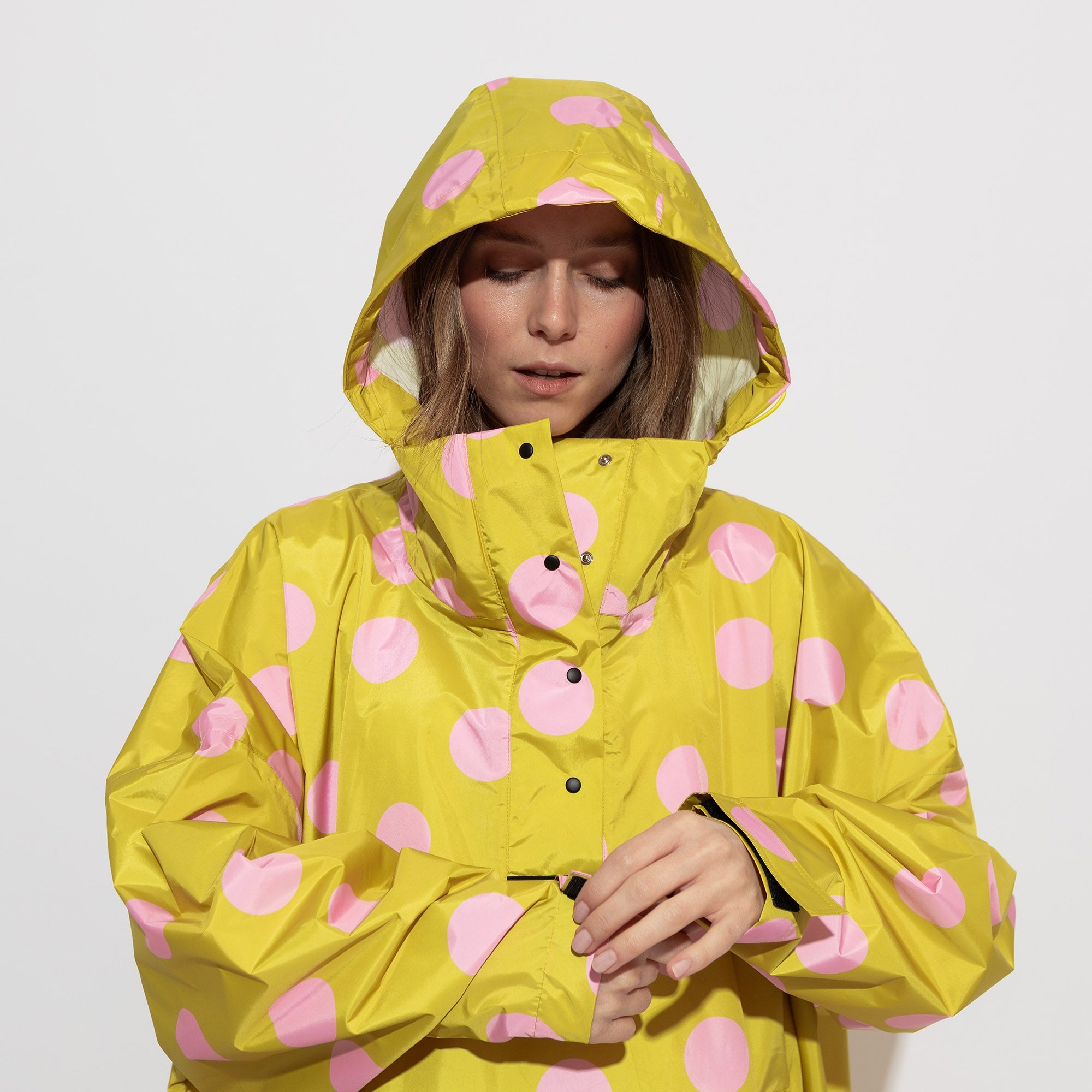 Raincoat dots citrus/rosé - VIVI MARI