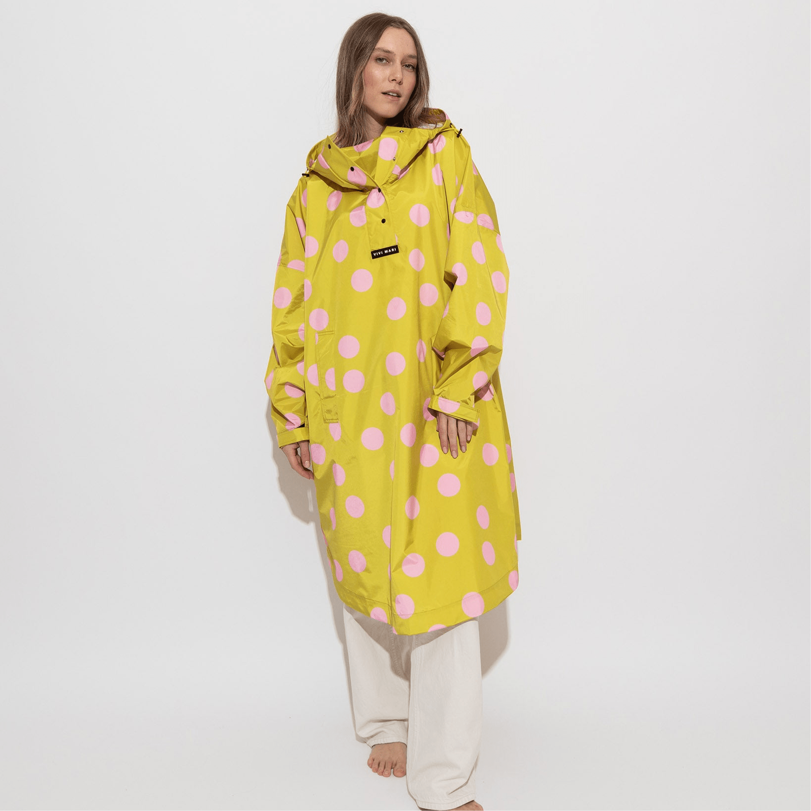 Raincoat dots citrus/rosé - VIVI MARI