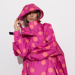 Raincoat dots magenta/peach - VIVI MARI