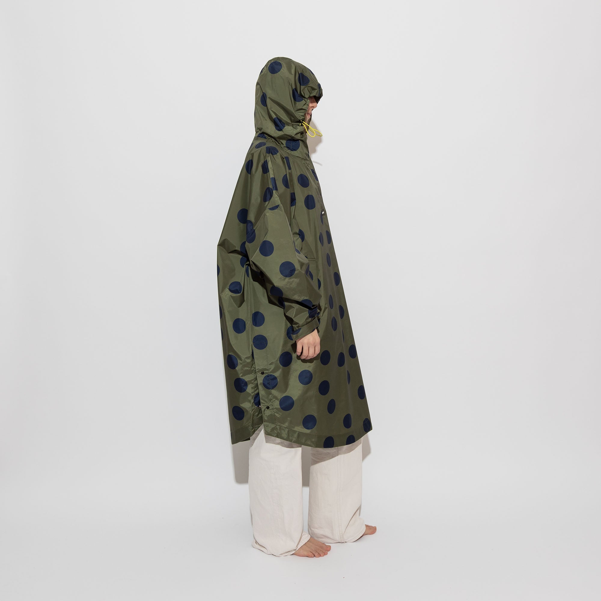 Raincoat dots olive/navy - VIVI MARI