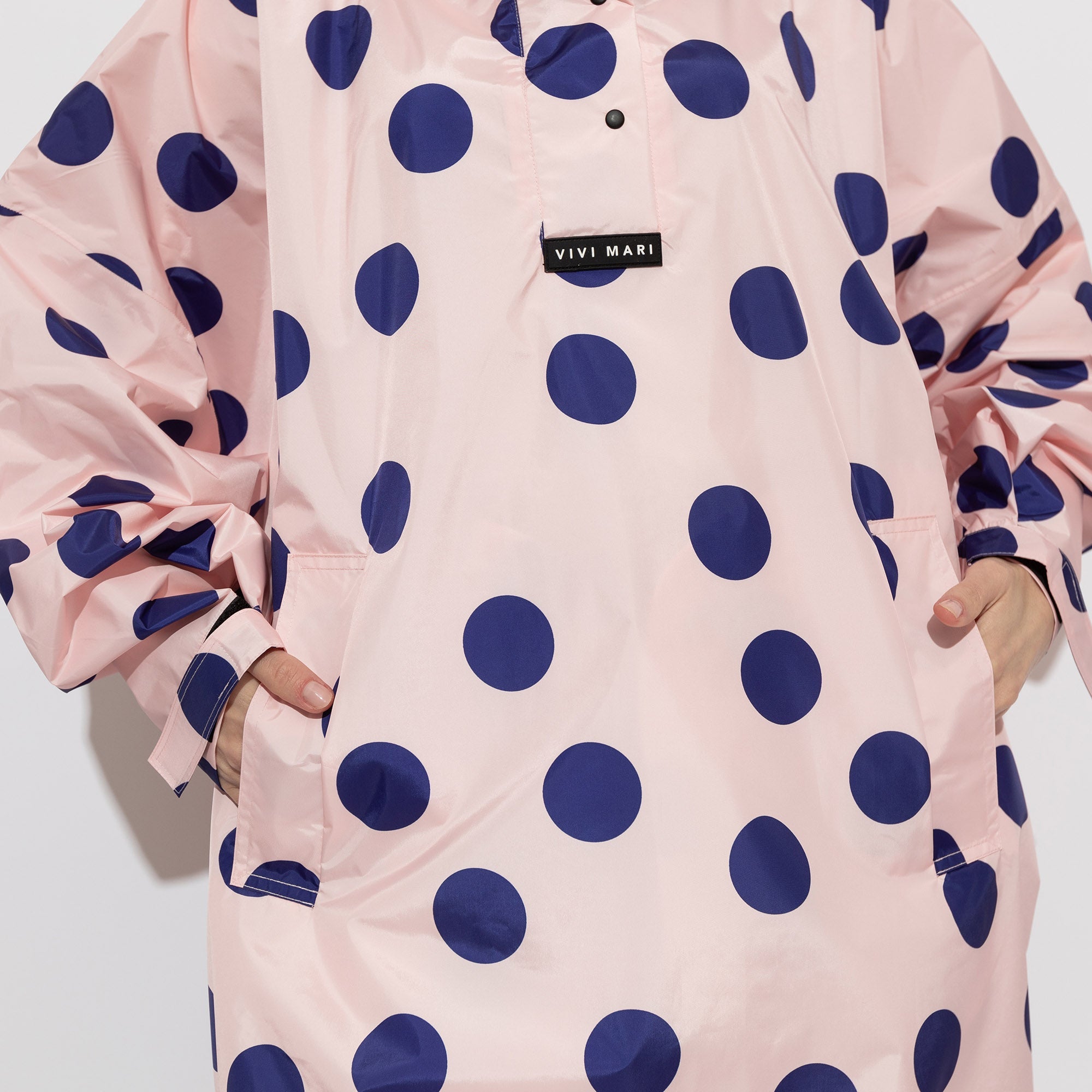 Raincoat dots powder/blue - VIVI MARI