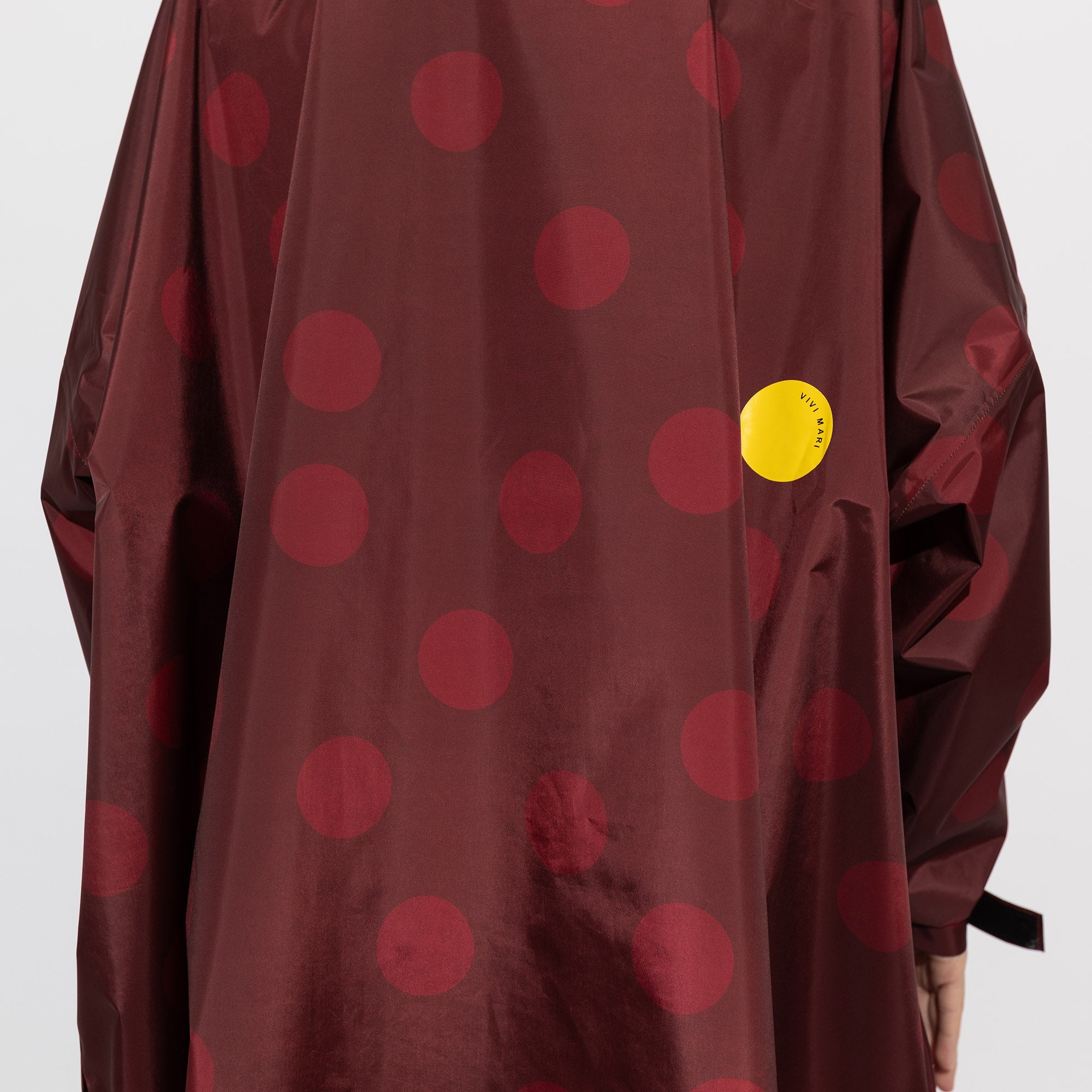 Raincoat dots wine red/red - VIVI MARI