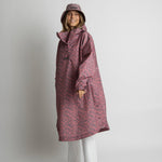 Raincoat leo splashes ash plum/light berry - VIVI MARI