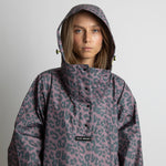 Raincoat leo splashes dark grey/ash plum - VIVI MARI