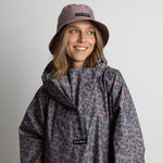 Raincoat leo splashes dark grey/ash plum - VIVI MARI