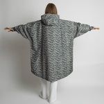 Raincoat leo splashes dark grey/mushroom - VIVI MARI