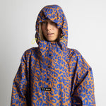Raincoat leo splashes electric blue/caramel - VIVI MARI